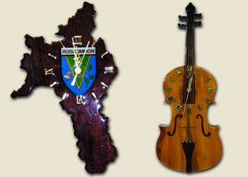 Roscommon & Violin Clocks